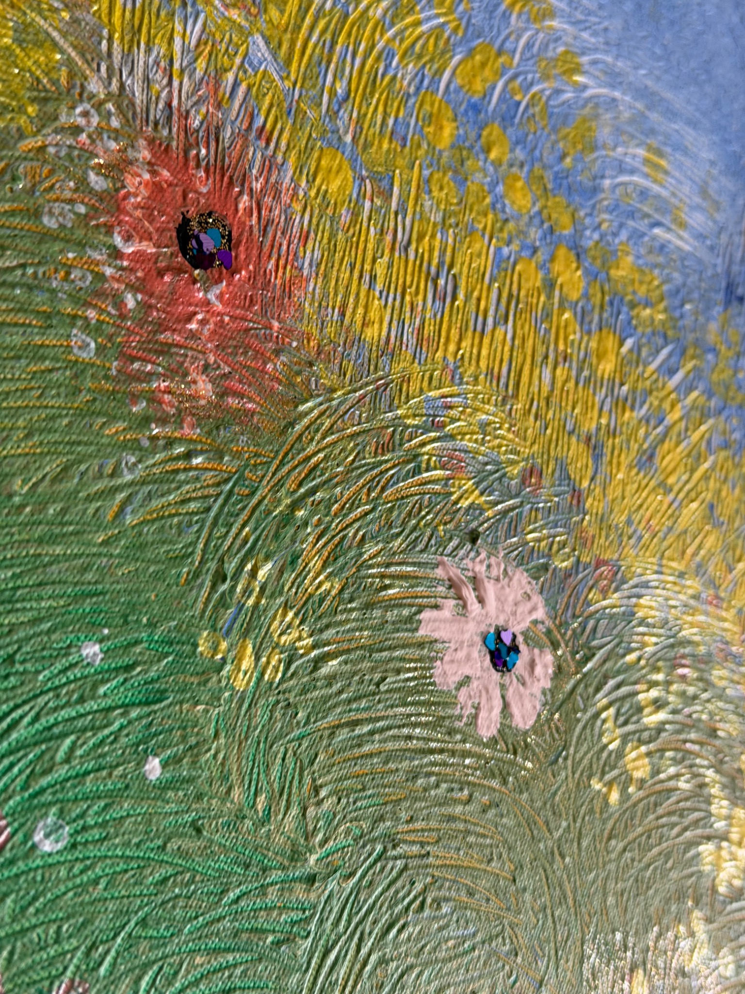 Where Stars Become Flowers, detail 3